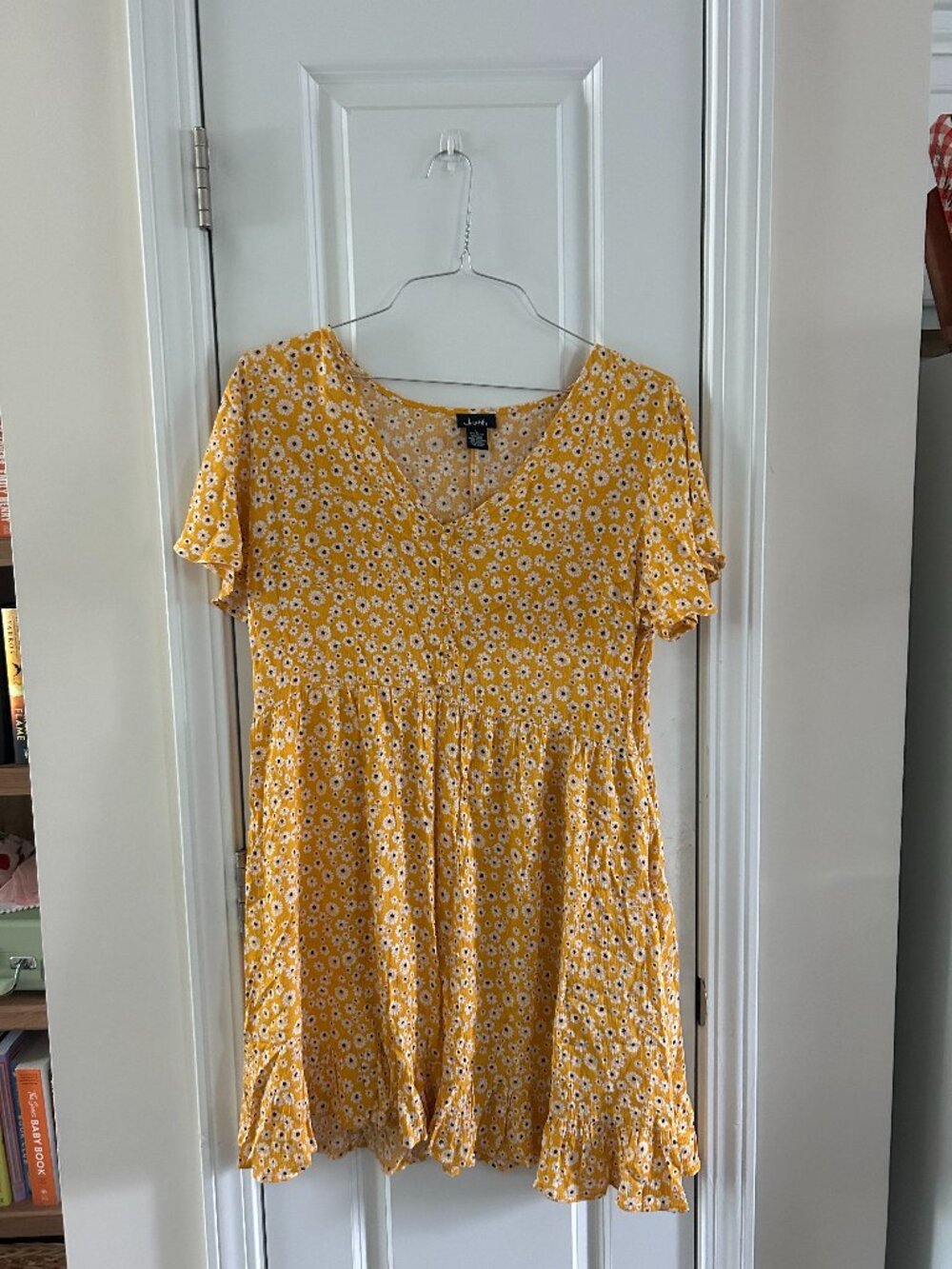 Yellow Floral Dress